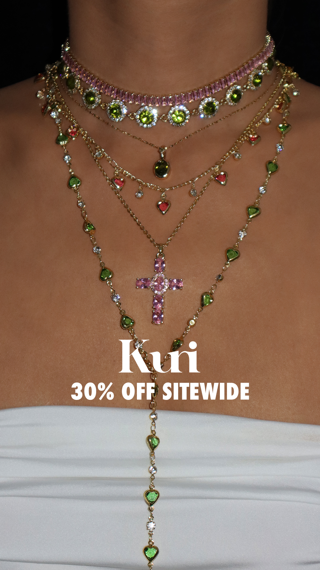 Kuri jewelry Facebook ad