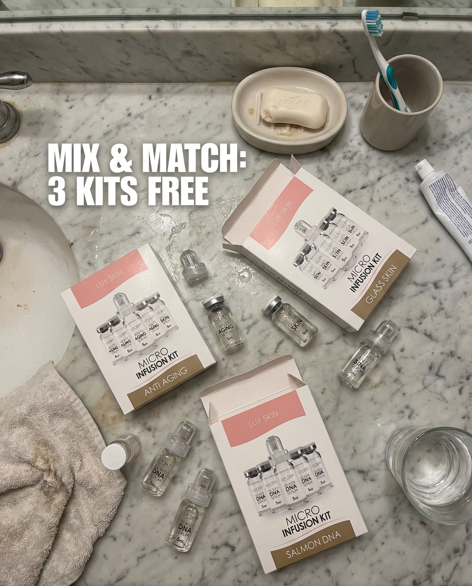 LUX SKIN Facebook ad
