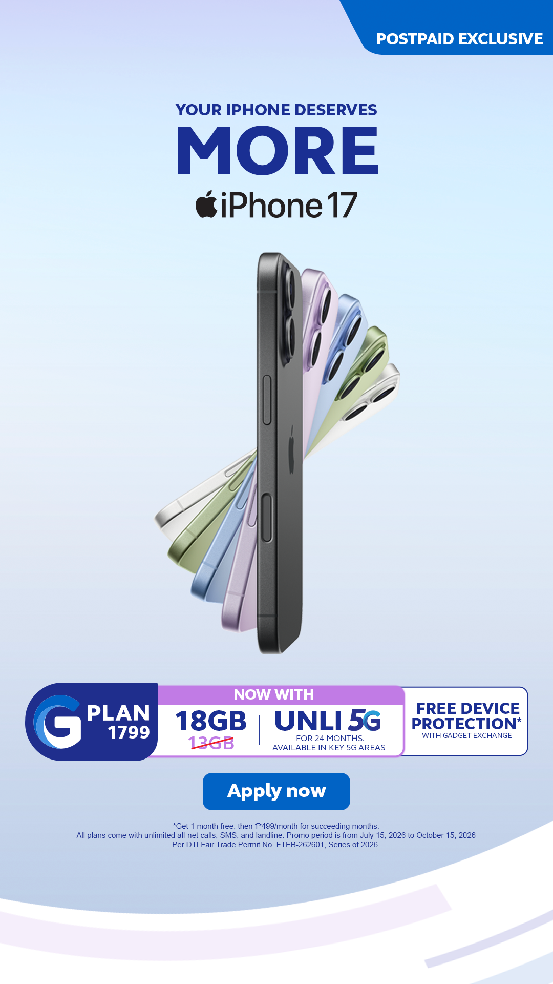 Globe Telecom Facebook ad