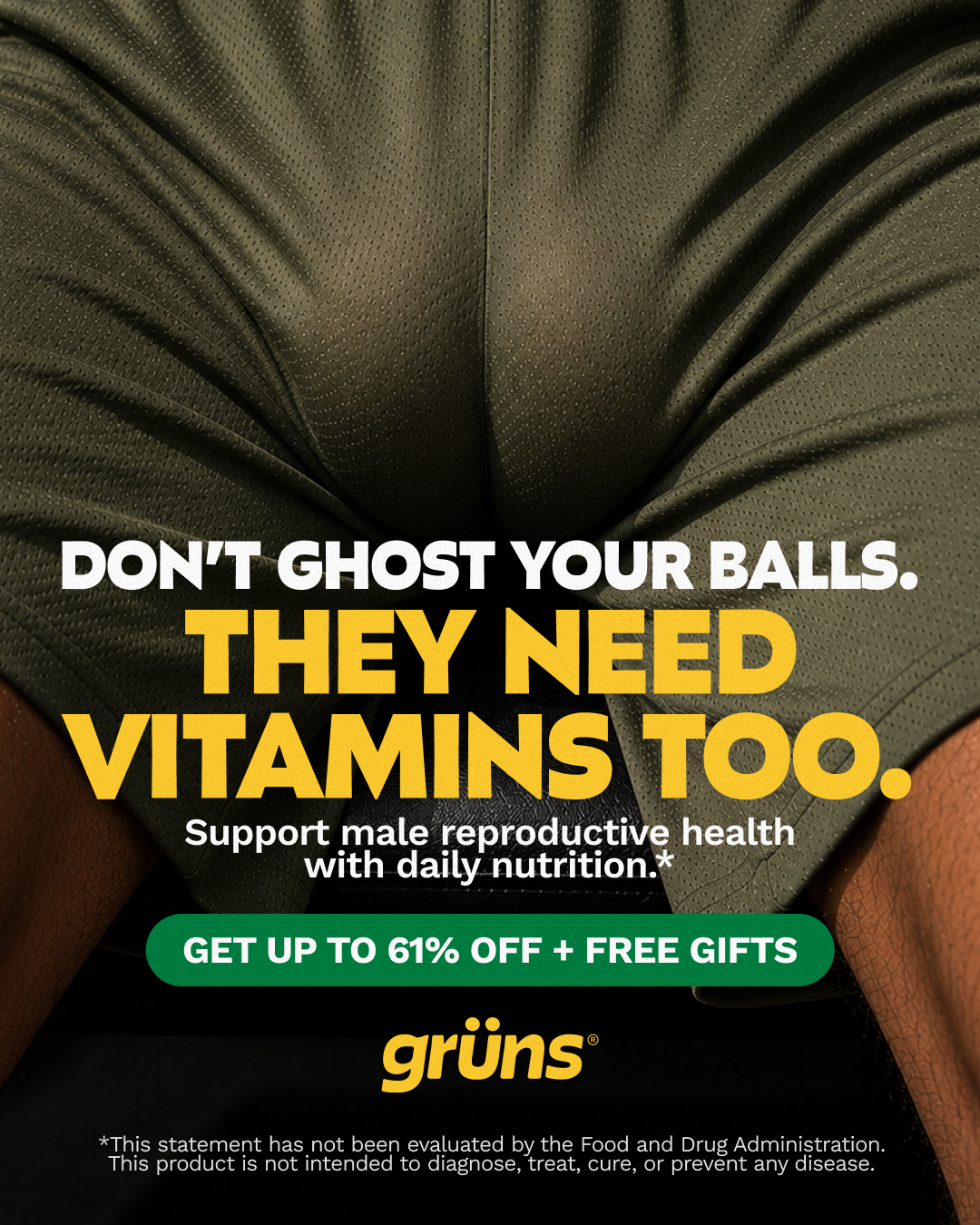 Grüns Facebook ad