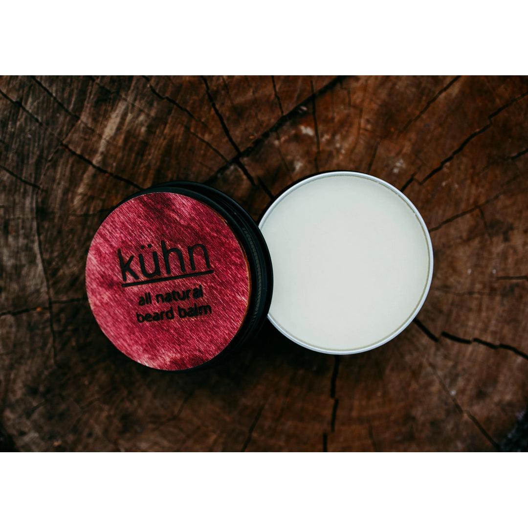 Kühn - beard balm and beard oil Facebook ad: Thousands of 5 Star Reviews