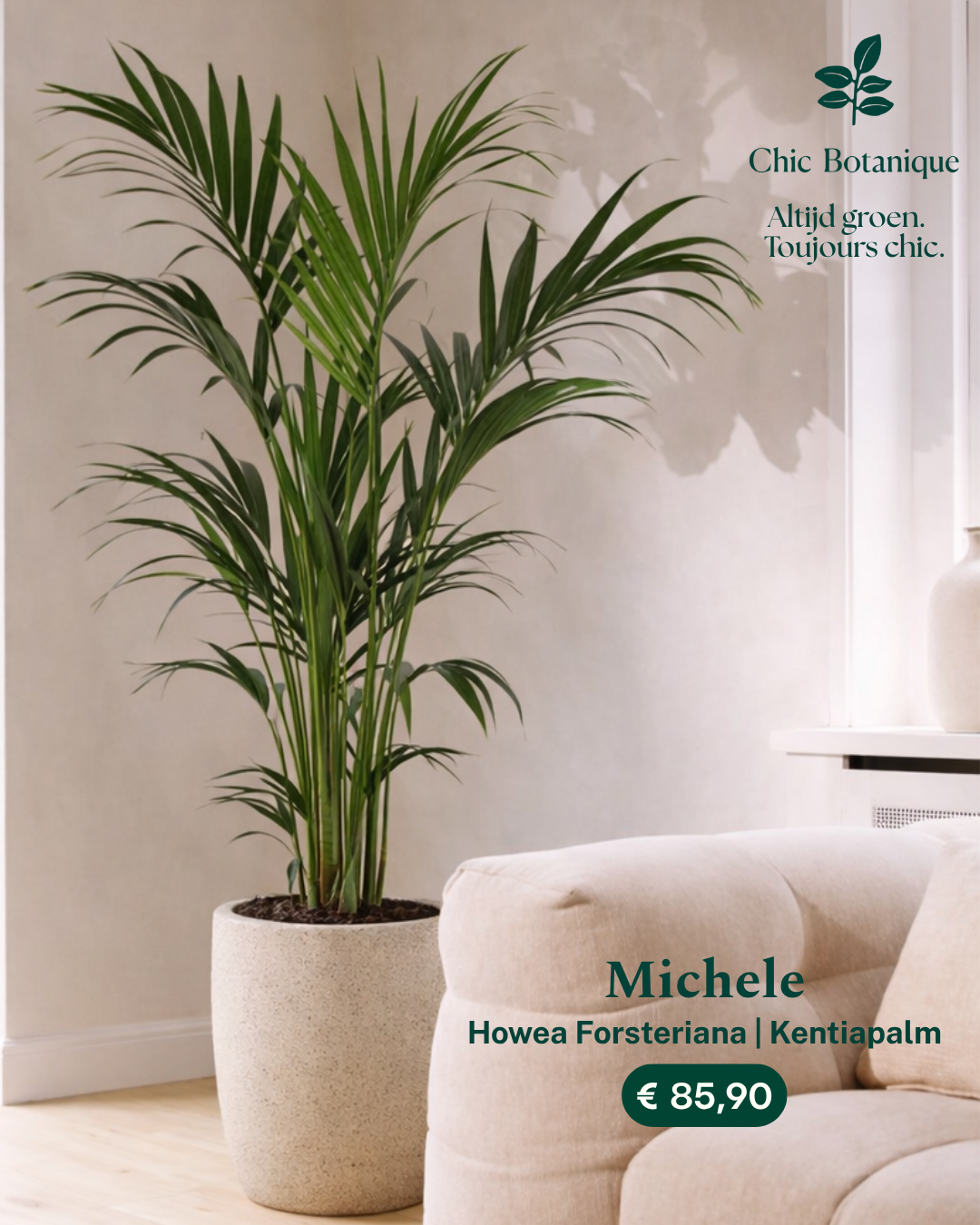 Chic Botanique Facebook ad