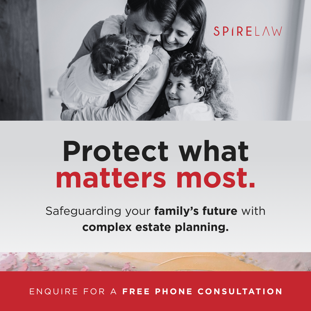 Spire Law Facebook ad from Feb 6, 2026