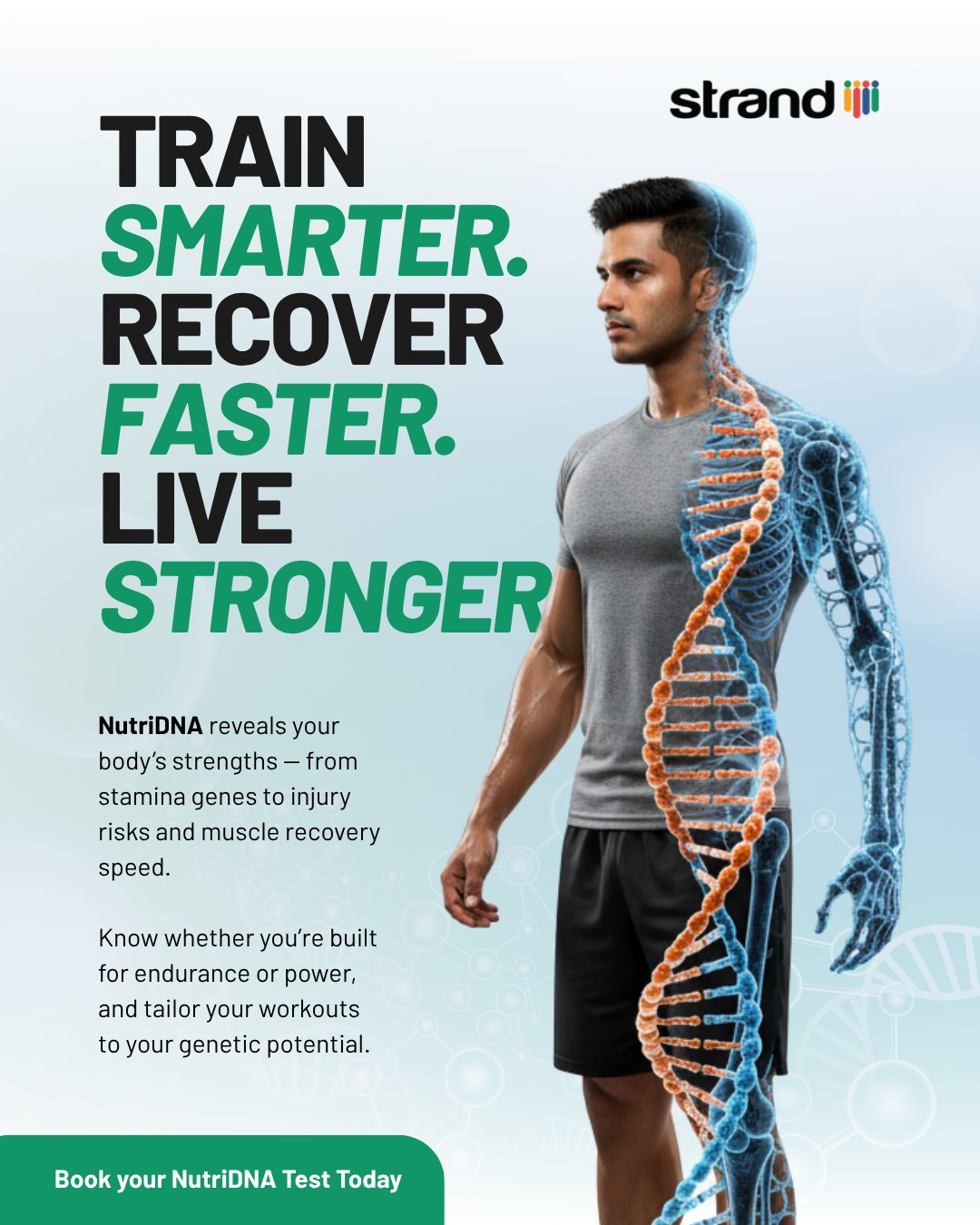 Strand Genomic Wellness Facebook ad