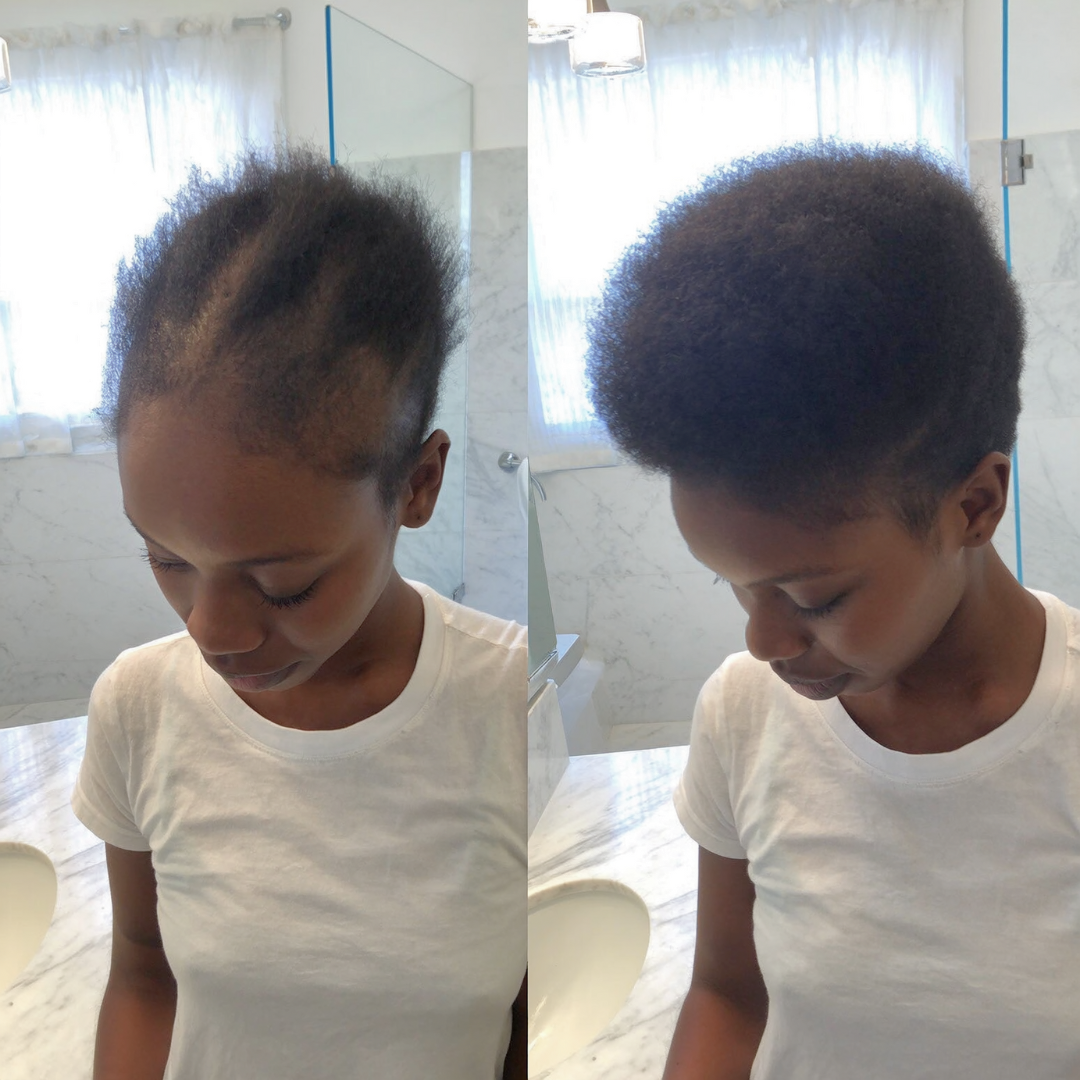Keisha's Hair Journey Facebook ad
