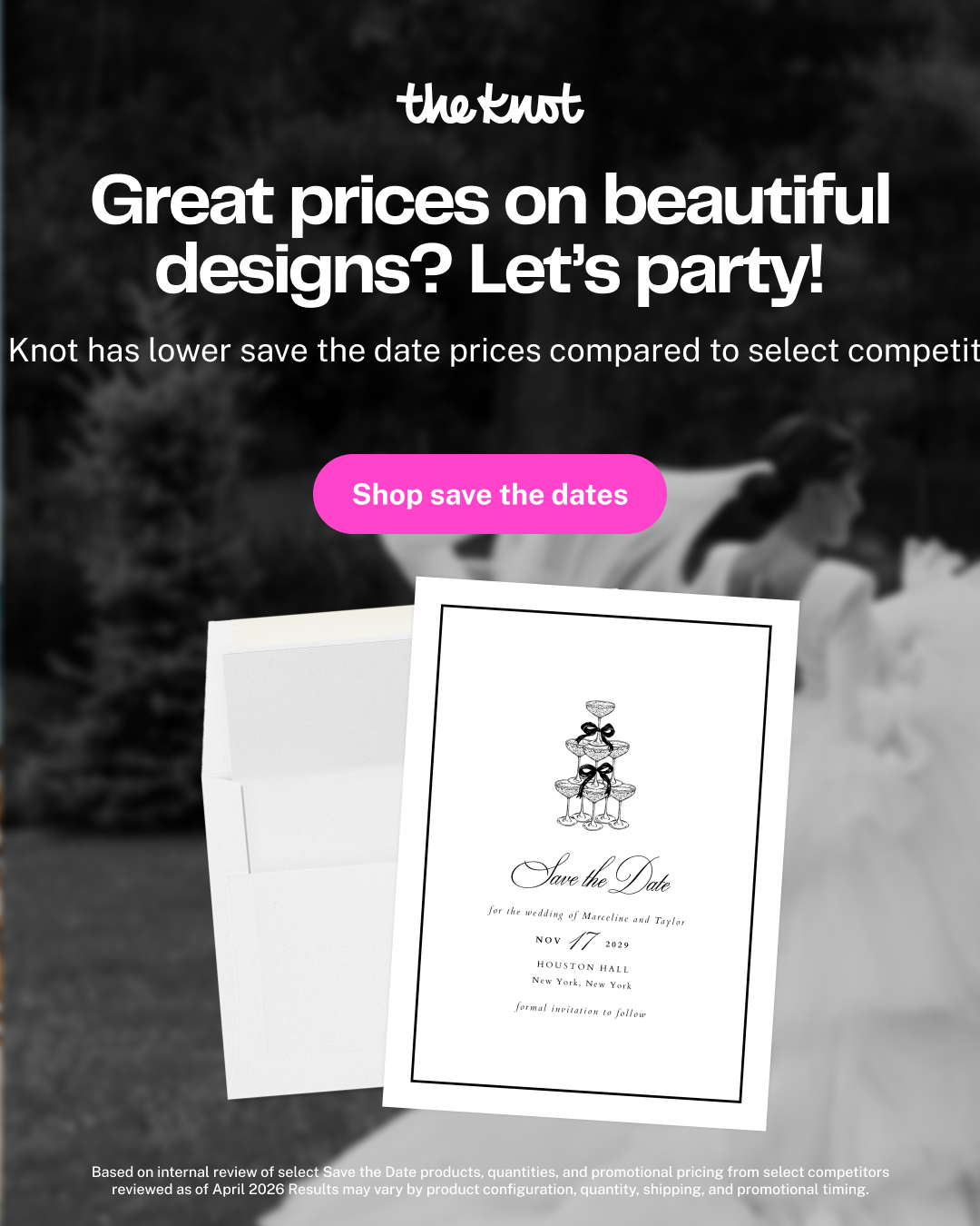The Knot Facebook ad