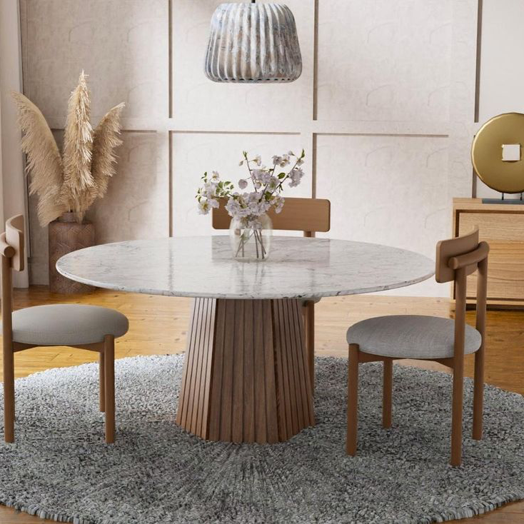 Marble Studio Facebook ad: Elevate your home with our timeless pieces crafted…