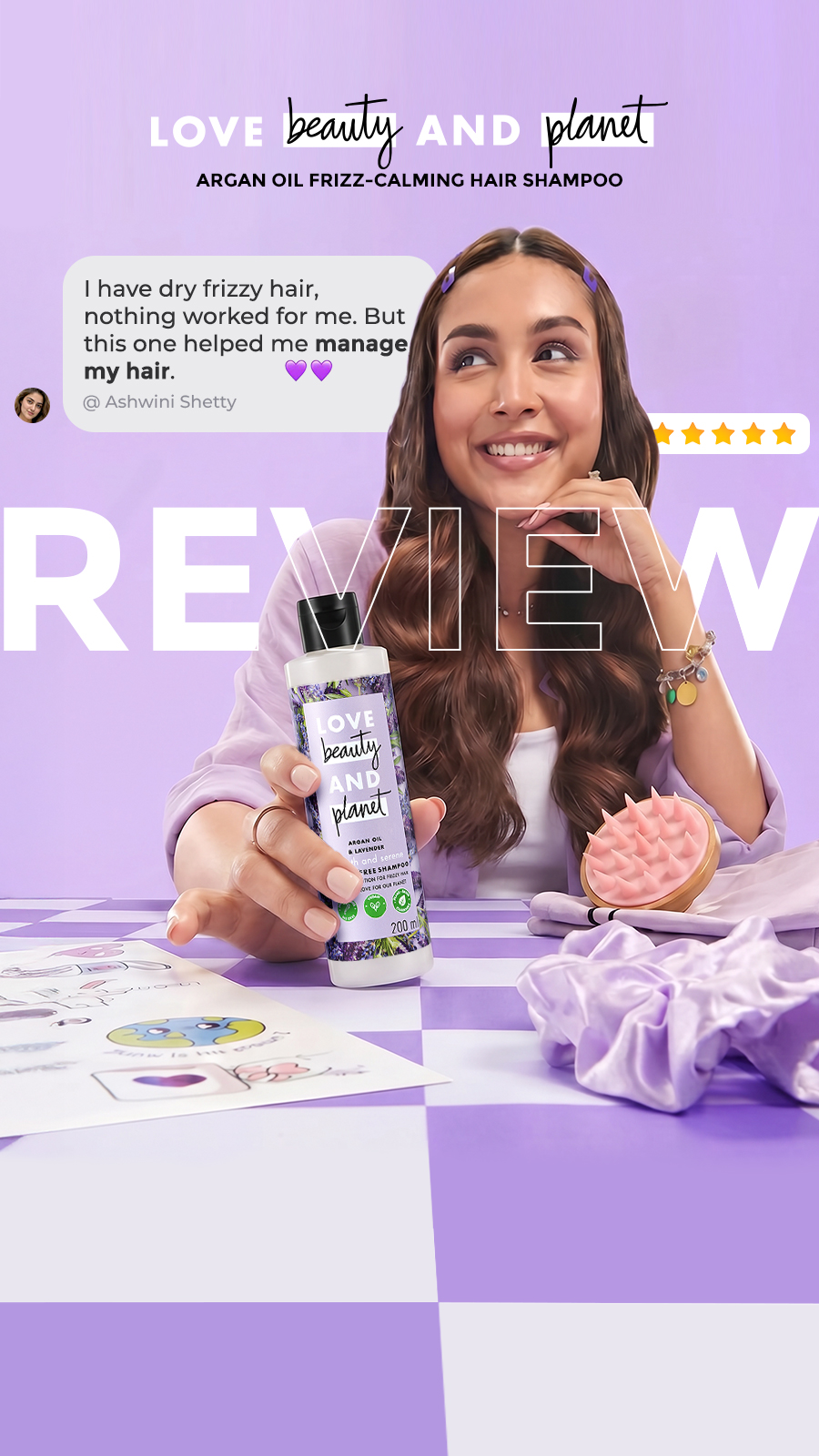 Love Beauty & Planet IN Facebook ad