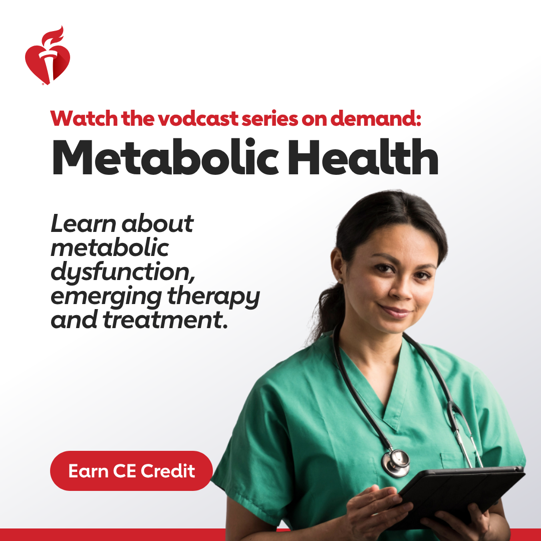 American Heart Association Facebook ad: Explore Metabolic Health