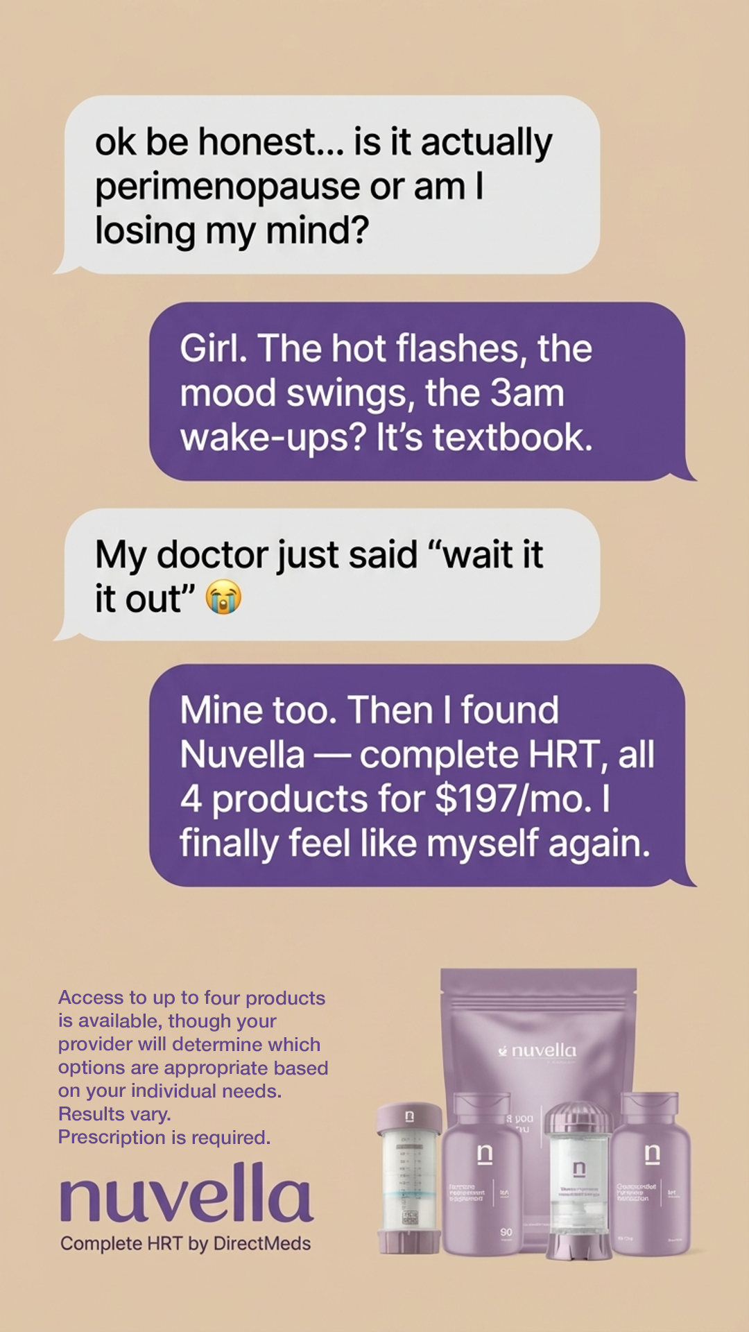 Nuvella USA Facebook ad