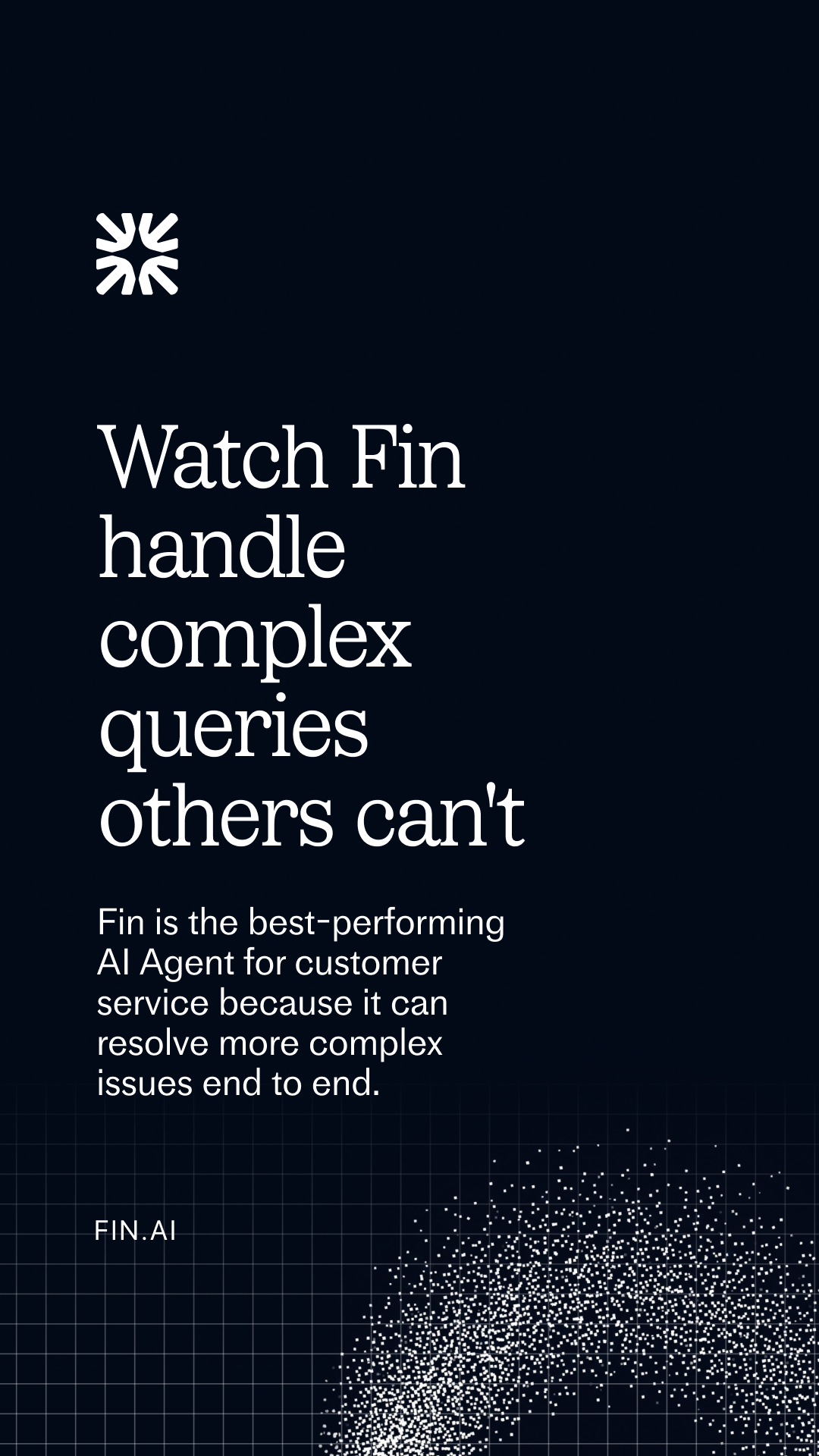 Fin AI Facebook ad