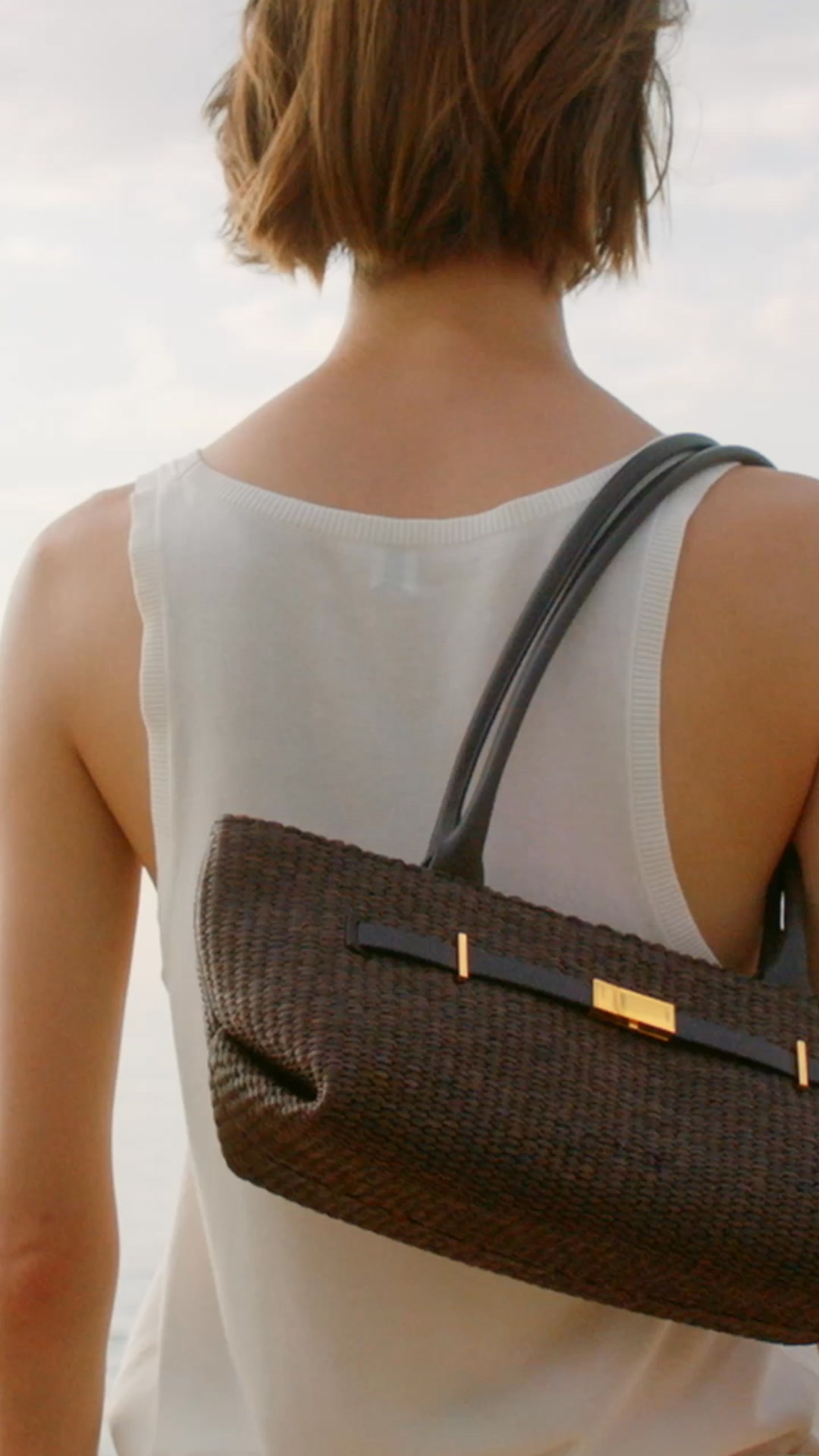 DeMellier Facebook ad: New In: The New York Shoulder