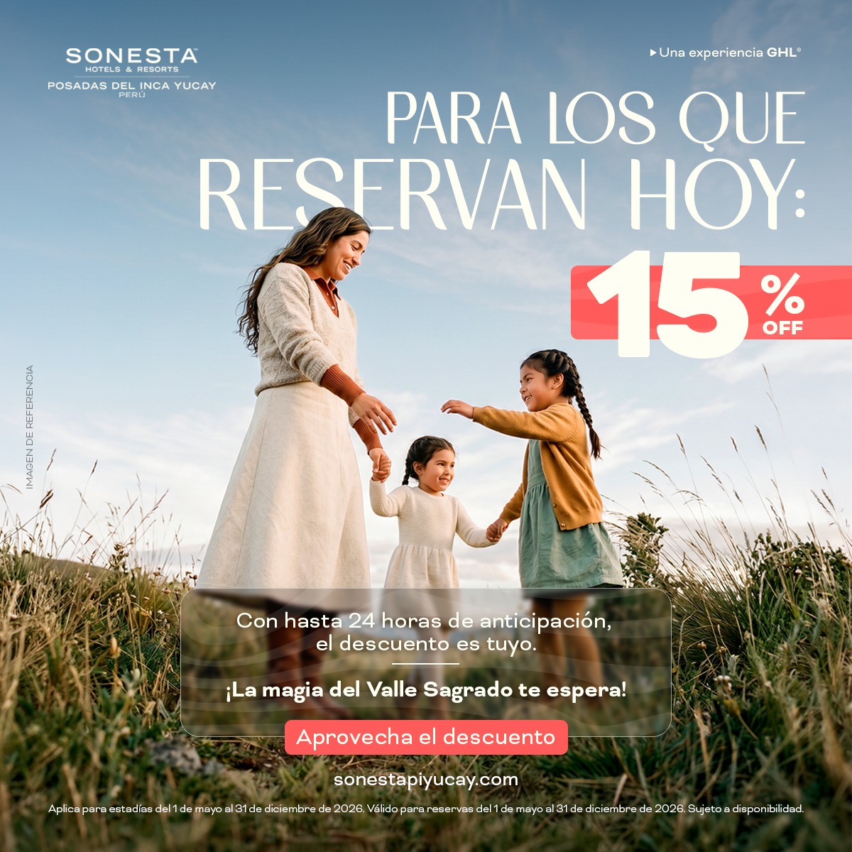 Sonesta Posadas Del Inca Yucay Facebook ad