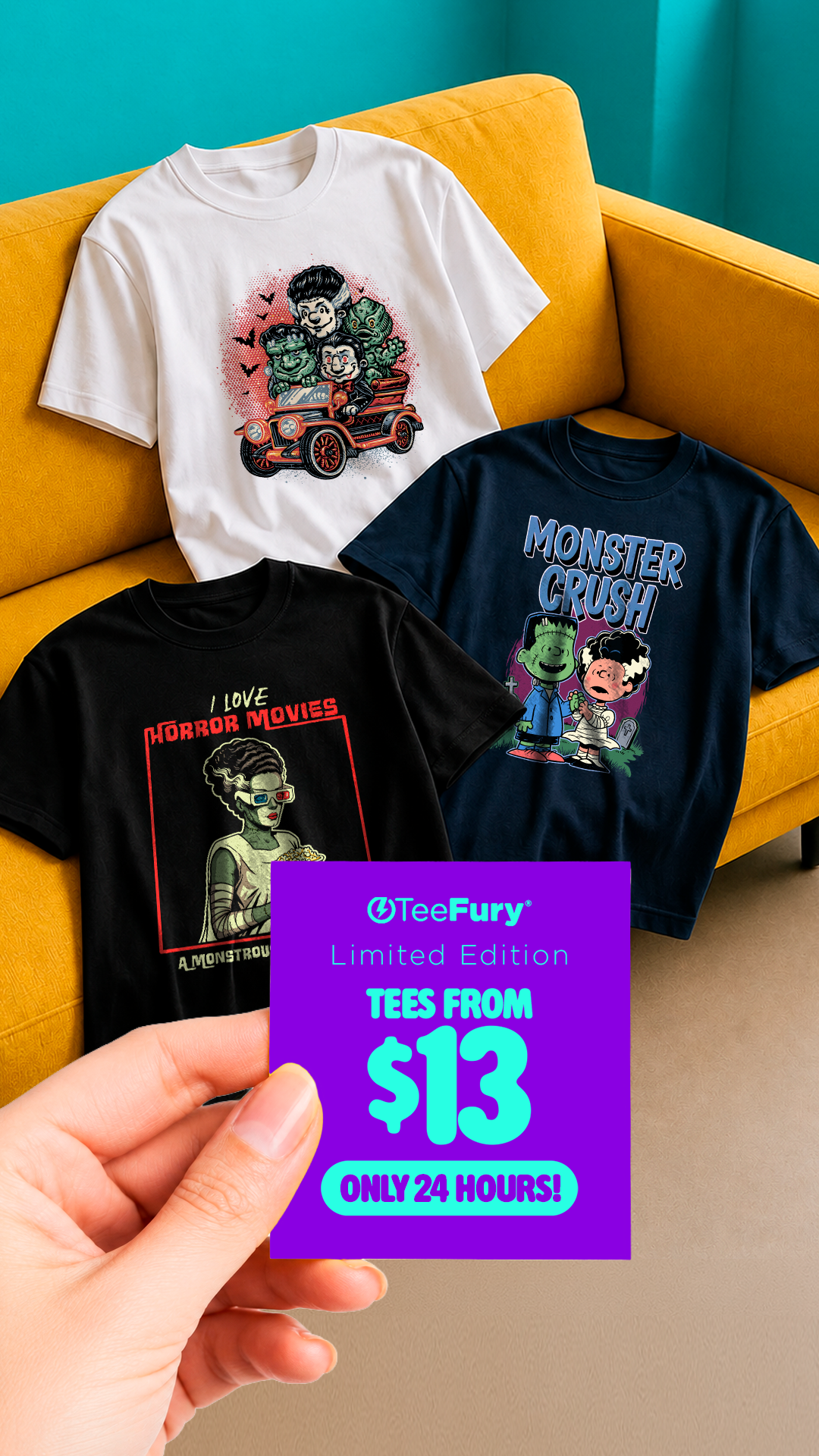 TeeFury Facebook ad