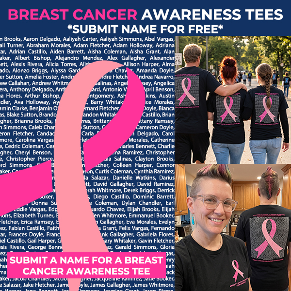 Breast Cancer Awareness & Prevention Facebook ad: Breast Cancer Prevention Awareness Tee