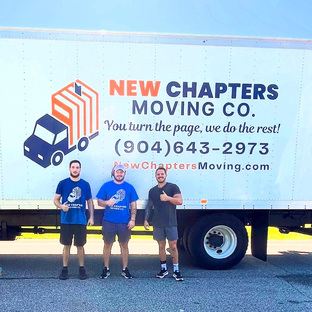 New Chapters Moving Company Facebook ad