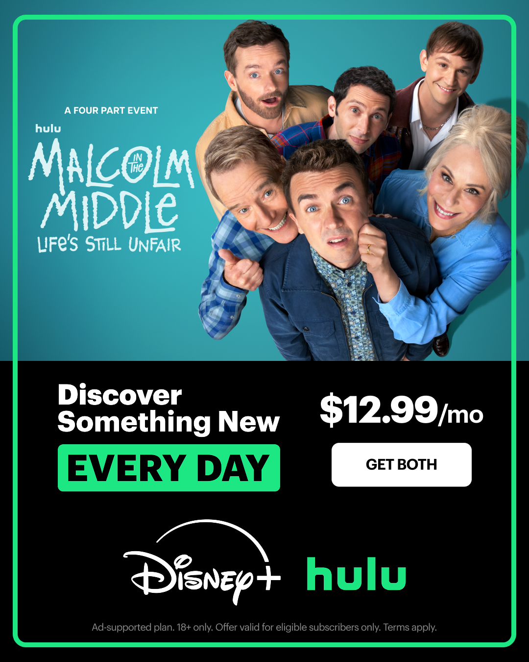 Hulu Facebook ad
