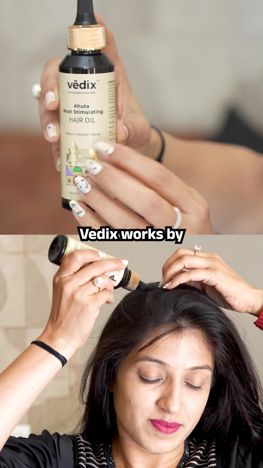 the_vinny_verse Facebook ad: END Weak Hair, Thinning, & Hair Fall with Vedix!