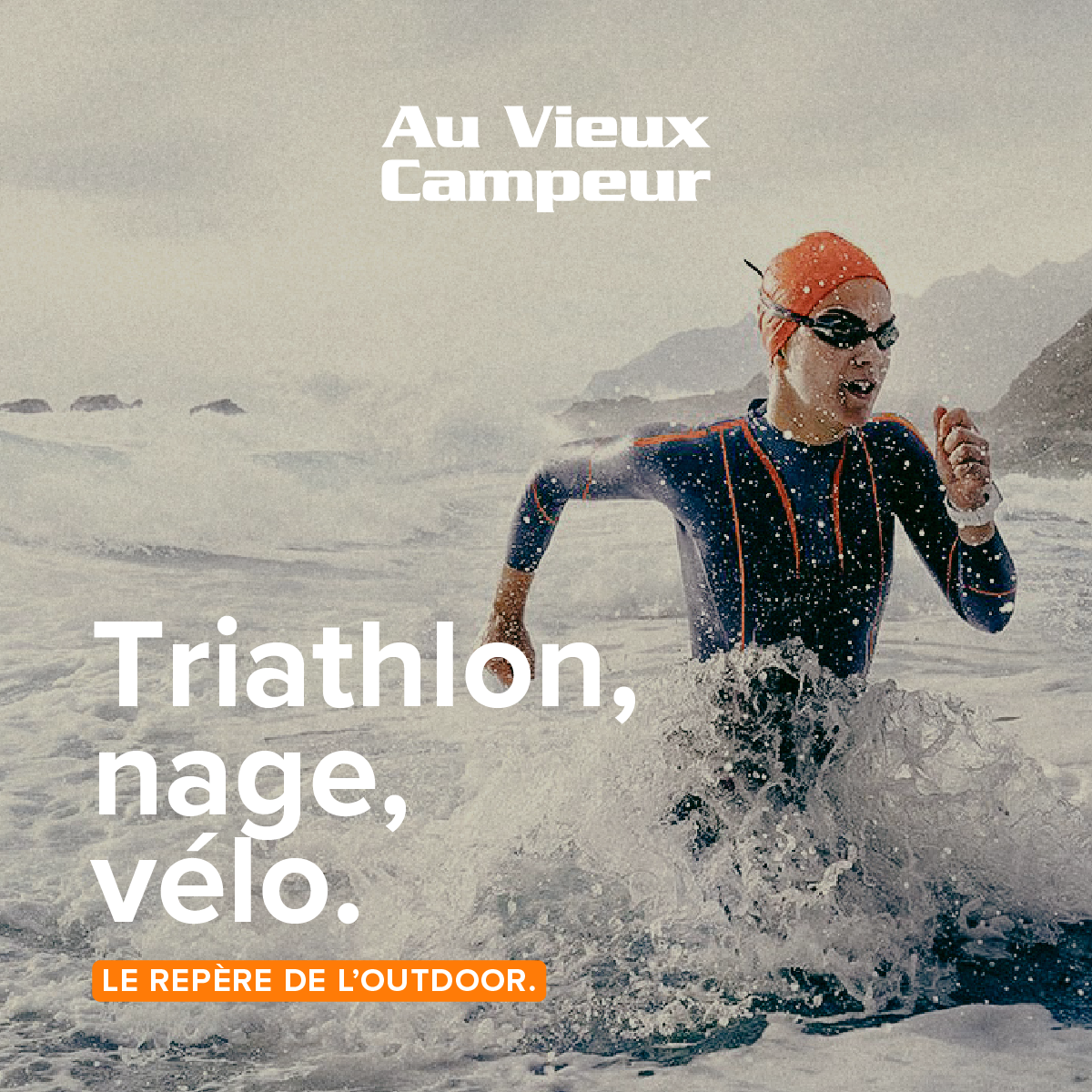 Au Vieux Campeur Facebook ad: Montagne, forêt, mer, falaise ou ciel… Quel est…