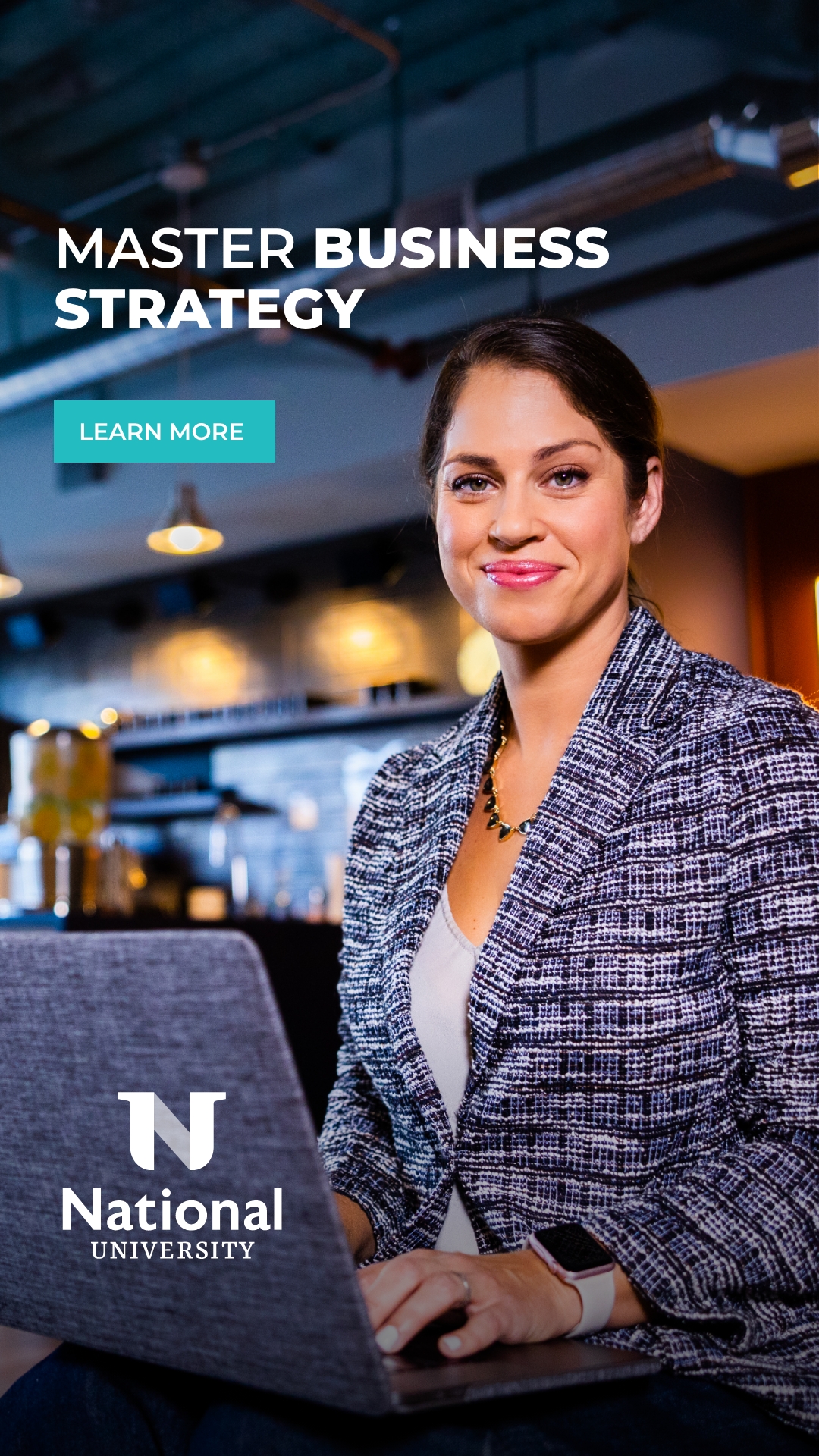 National University Facebook ad