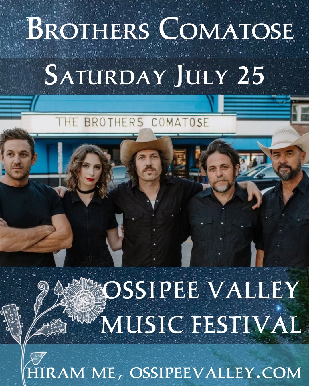Ossipee Valley Music Festival Facebook ad