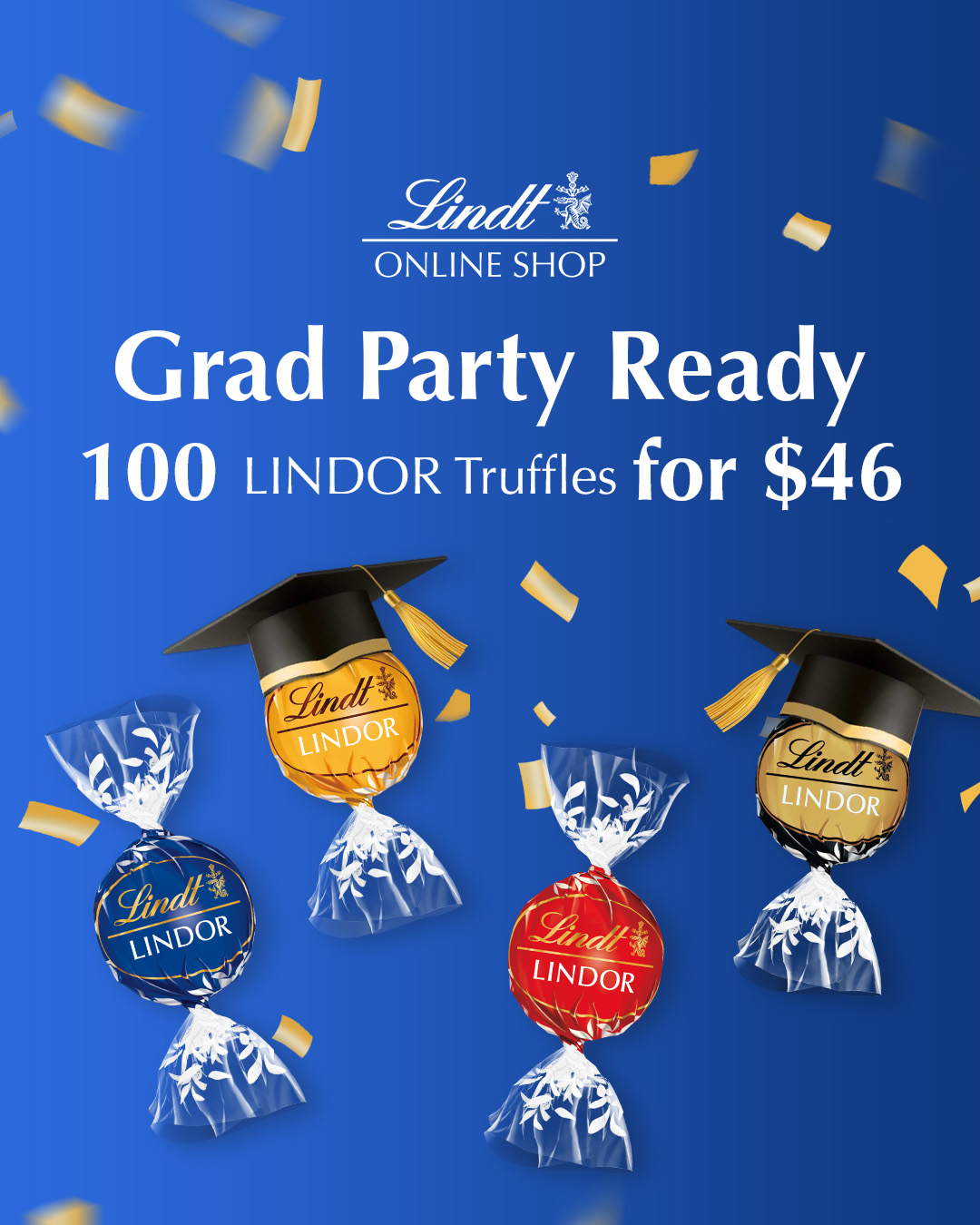 Lindt Facebook ad