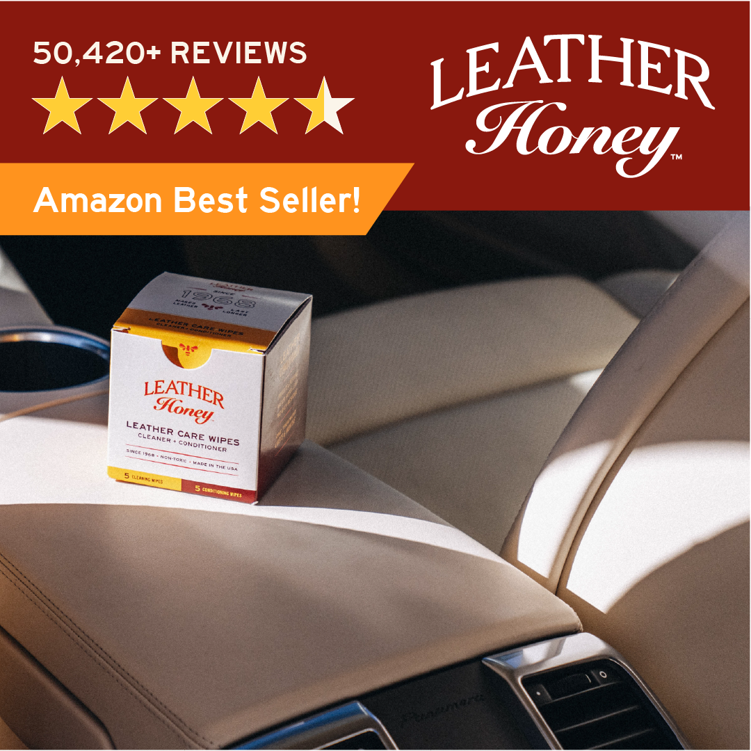 Leather Cleaner & Conditioner by Leather Honey Facebook ad: Shop Leather Honey at AutoZone!