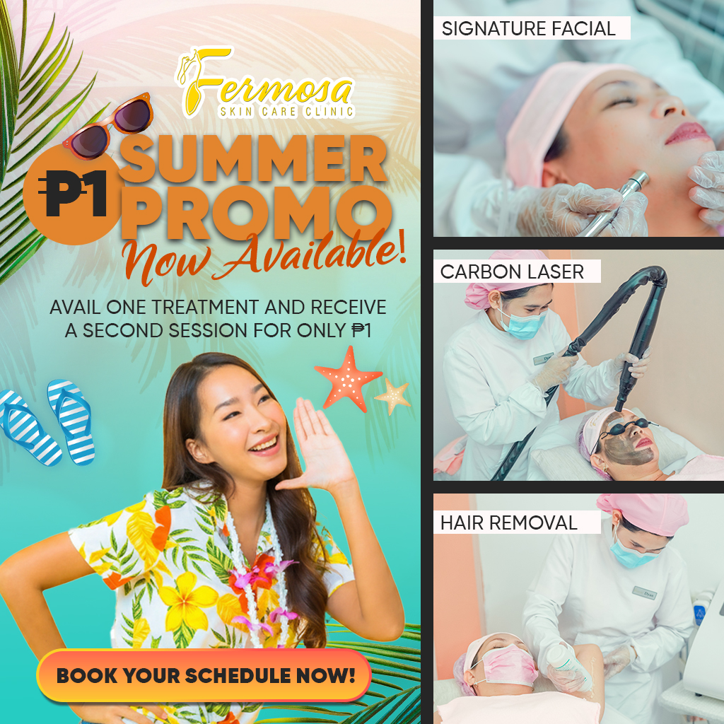 Fermosa Skin Care Clinic Facebook ad
