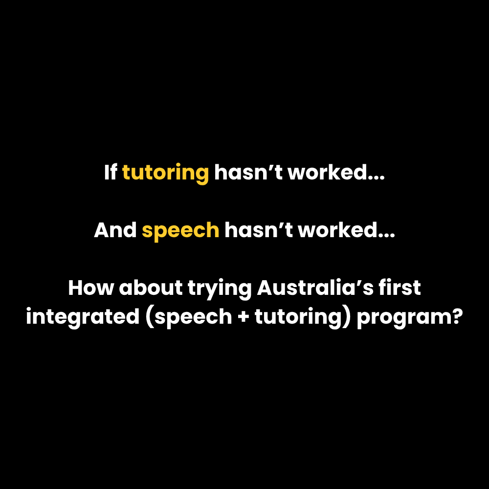 Pioneers Tutoring & Speech Facebook ad