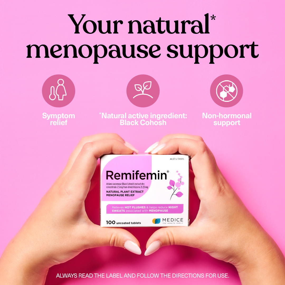 Remifemin Australia Facebook ad: Menopause Support