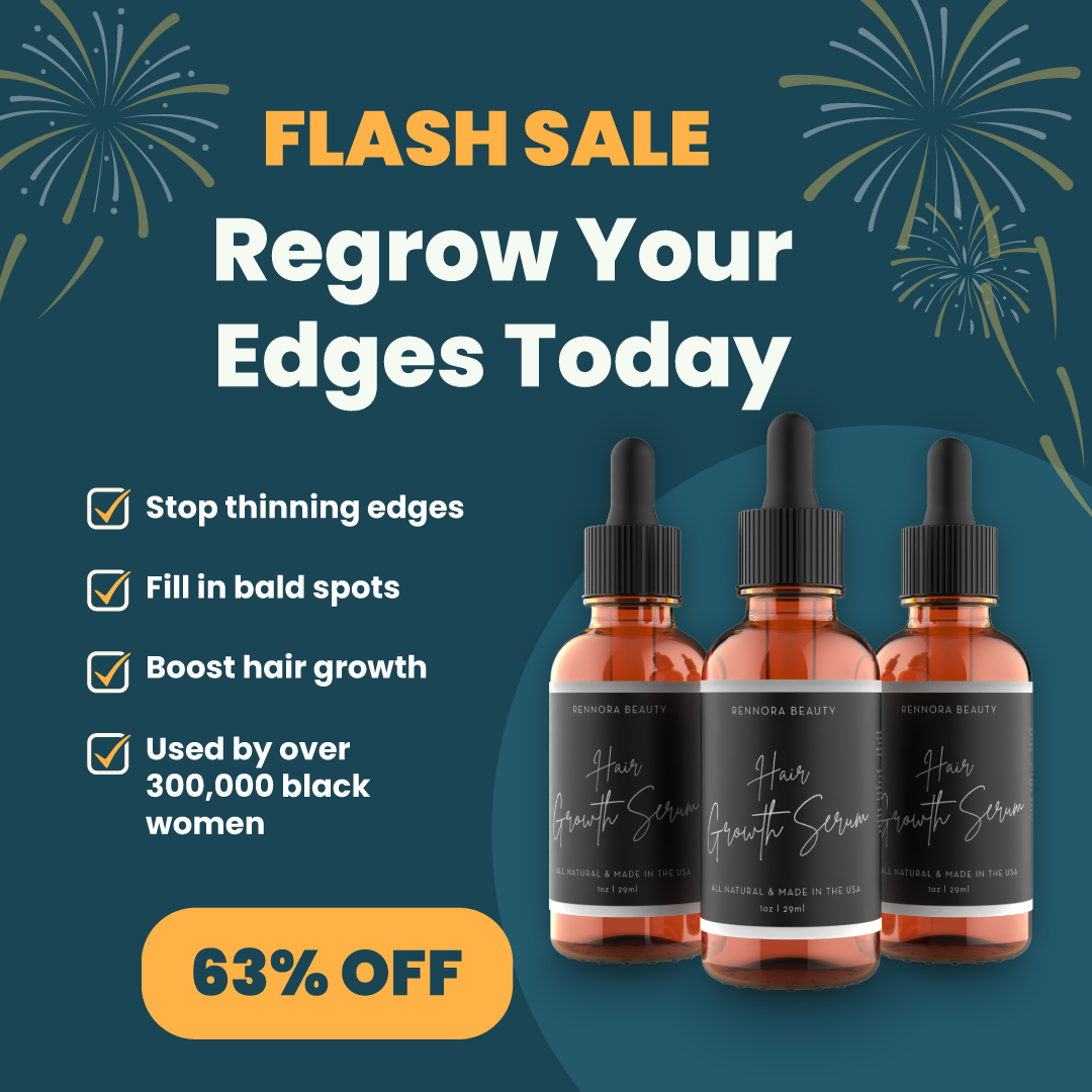 Black Hair Growth Remedy Facebook ad