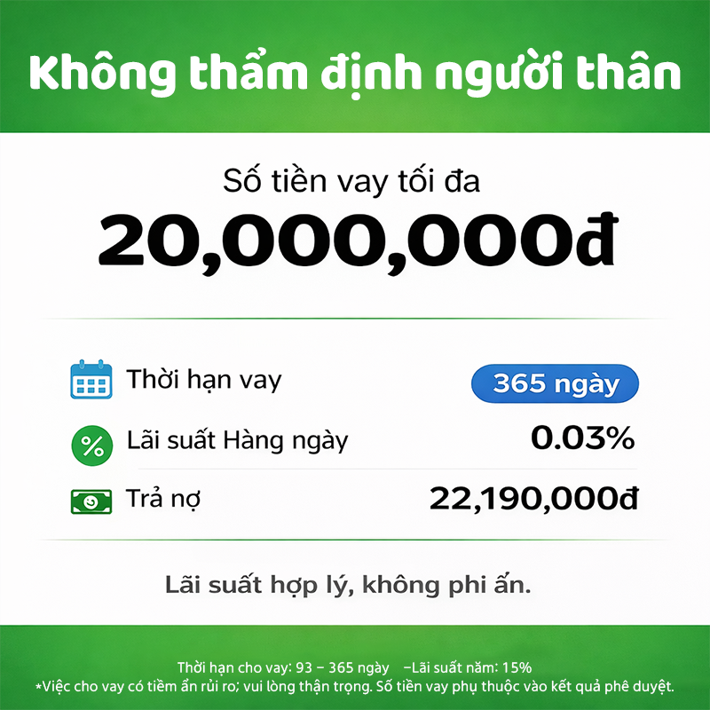 HV 5 Facebook ad: HATACO VAY