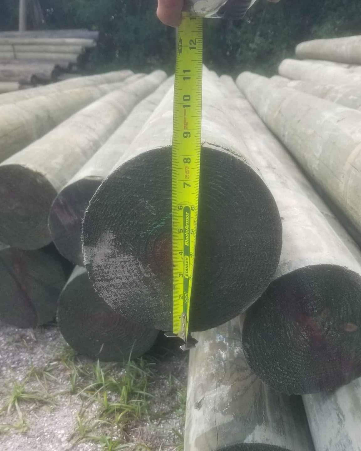Jerry DiTaranto Facebook ad: 20 25 30 ft pressure treated poles