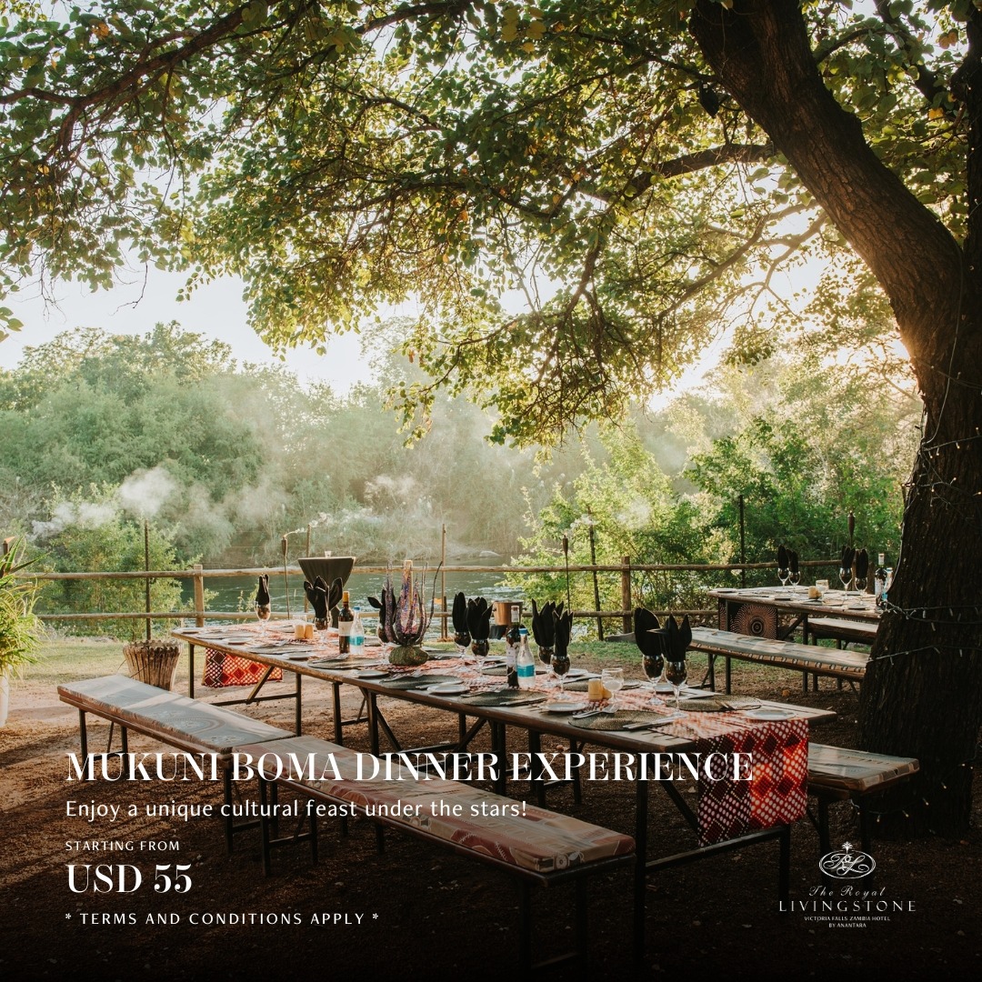 The Royal Livingstone Victoria Falls Zambia Hotel by Anantara Facebook ad