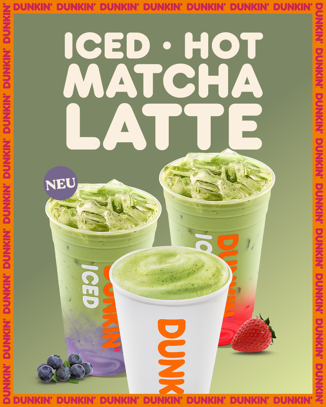 Dunkin' Facebook ad