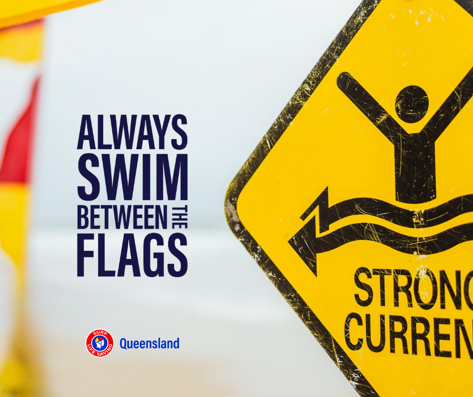 Surf Life Saving Queensland Facebook ad: ππ¨π πππ² + ππ¨π₯π ππ«π’π§π€ = π π«πππ