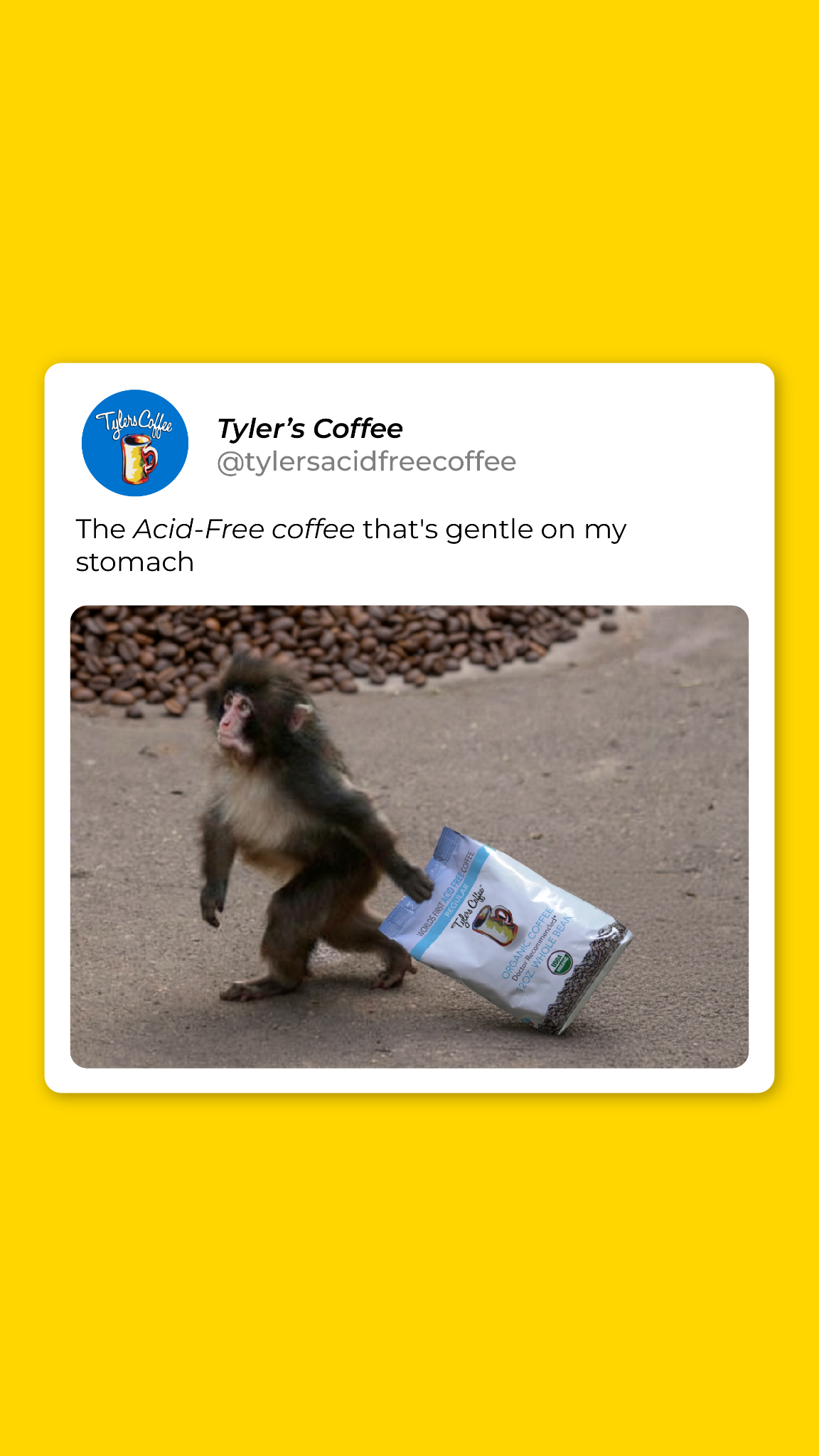 Tylers Coffee Facebook ad