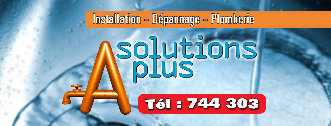 A.solutions PLUS Plomberie Facebook ad: Installation dépannage plomberie