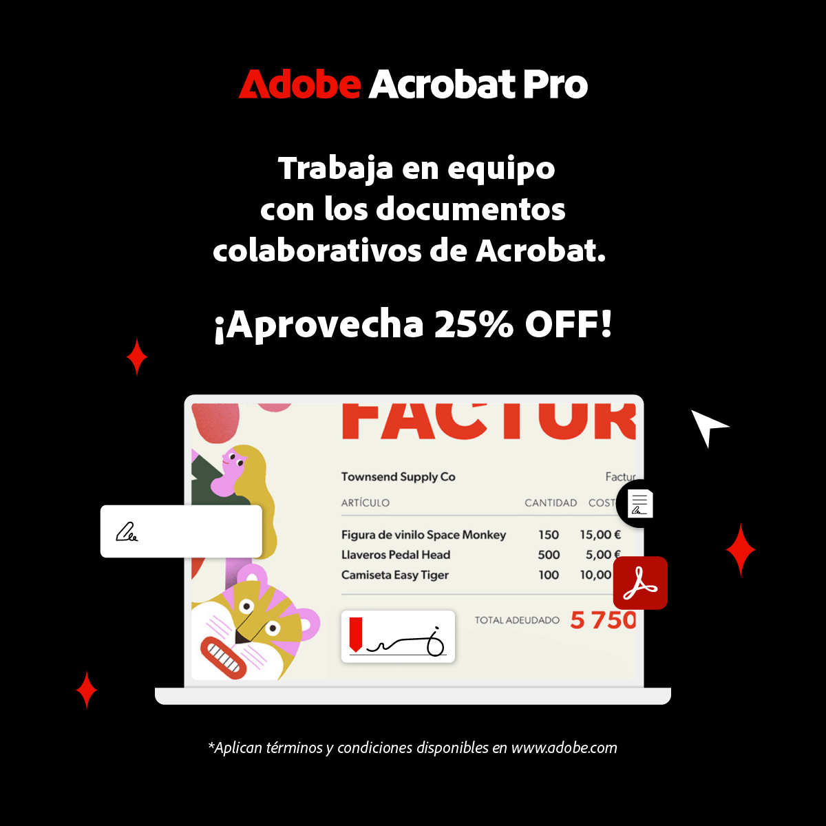 Adobe Latinoamerica Facebook ad