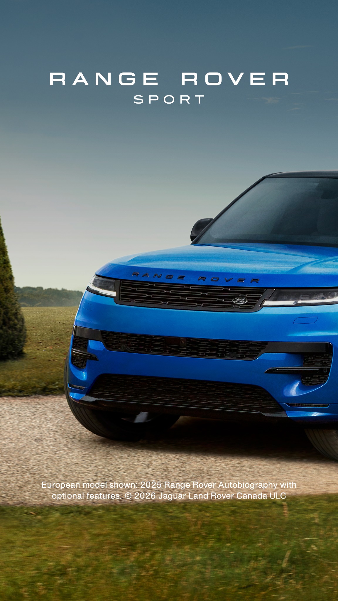 Range Rover Facebook ad