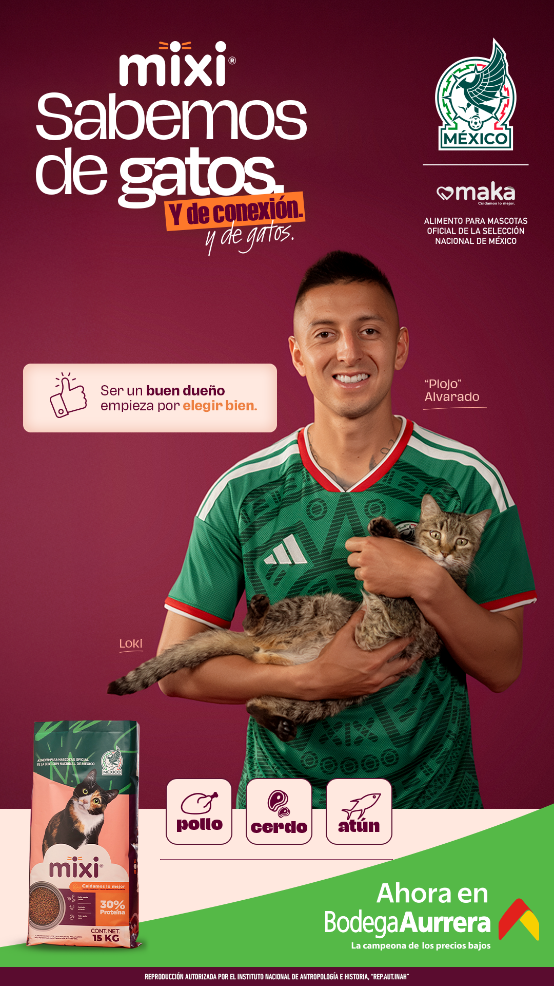 Mixi Facebook ad: Encuentra Mixi en Bodega Aurrera