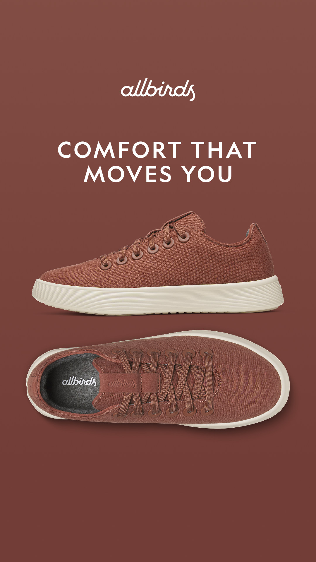 Allbirds Facebook ad