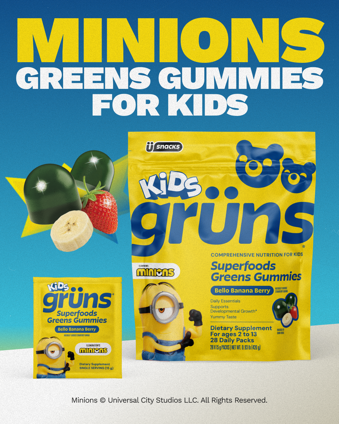 Grüns Kids Facebook ad