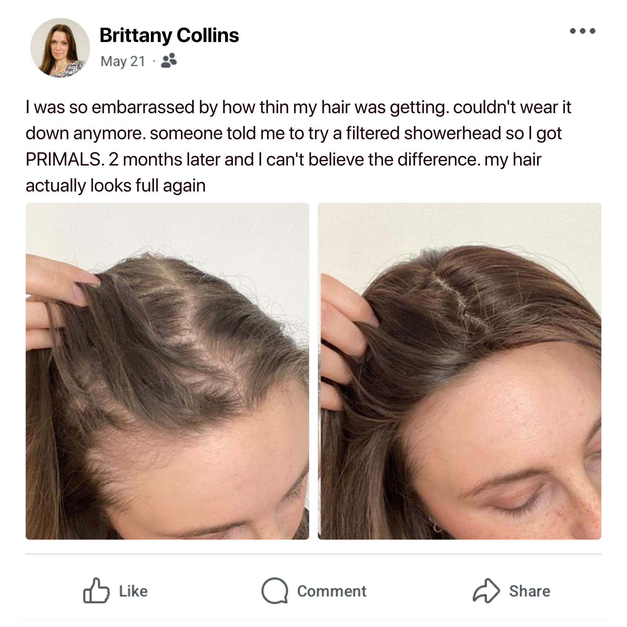 Primals Princess Facebook ad