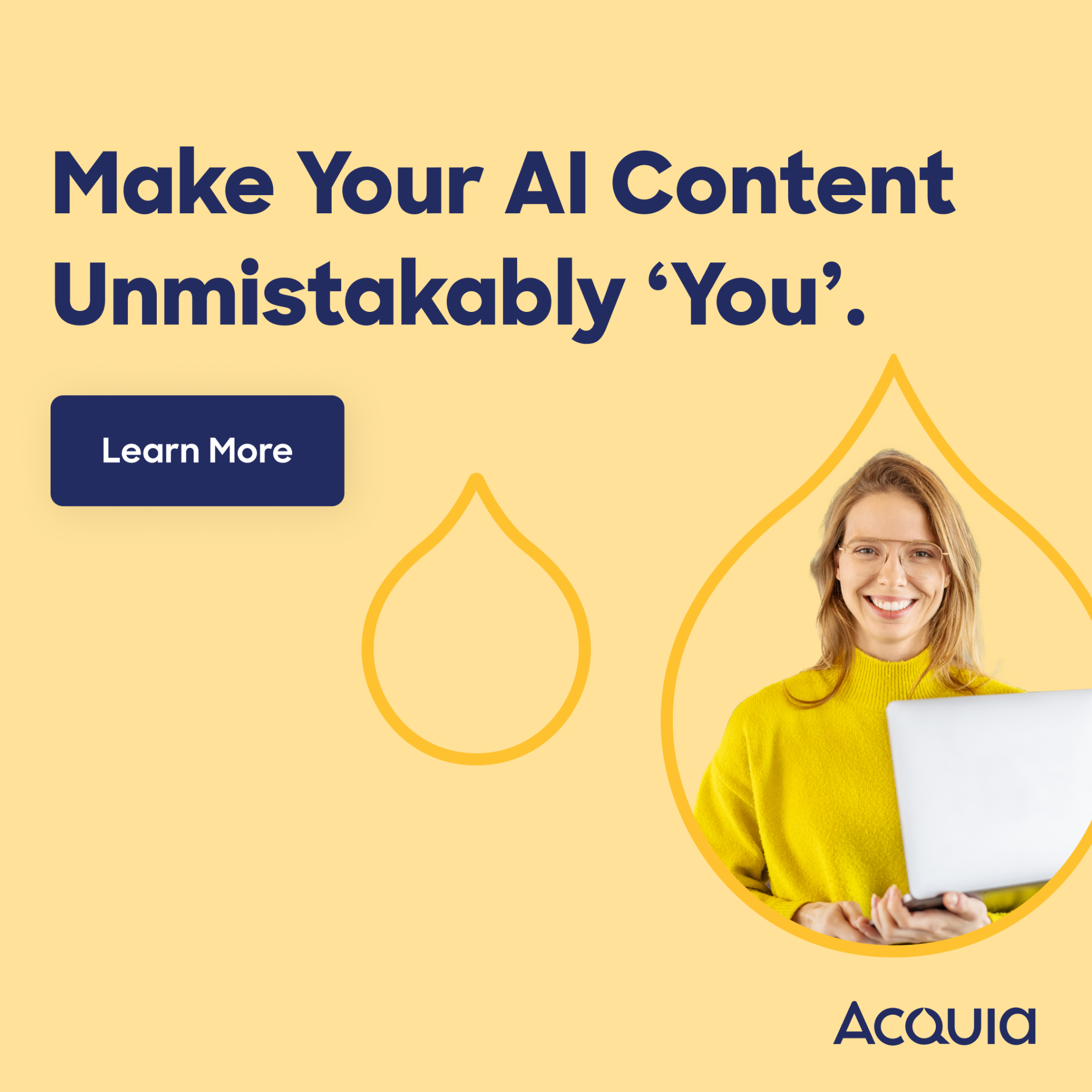 Acquia Facebook ad