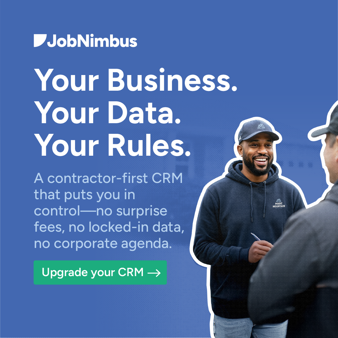 JobNimbus Facebook ad
