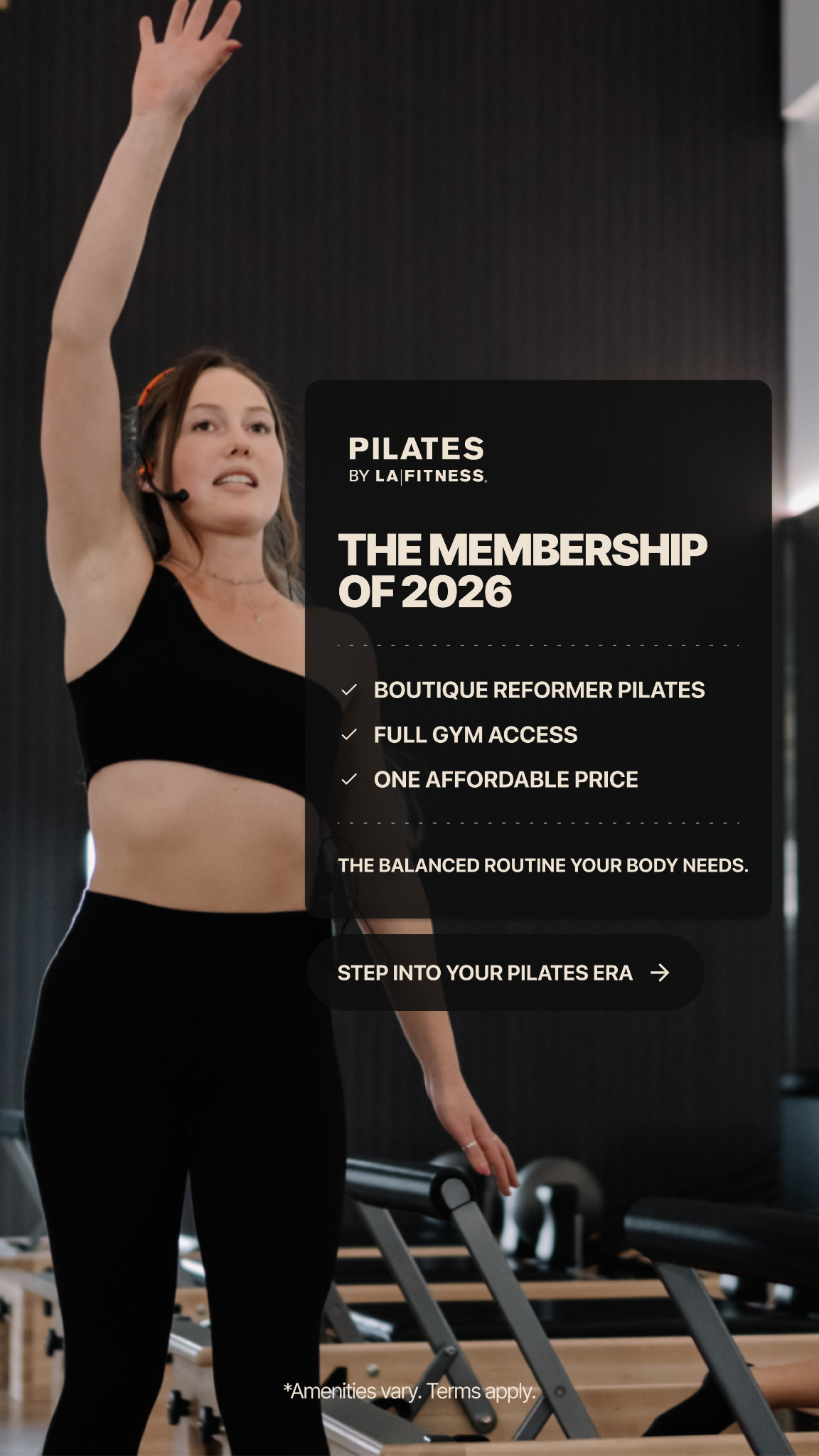 LA Fitness Facebook ad