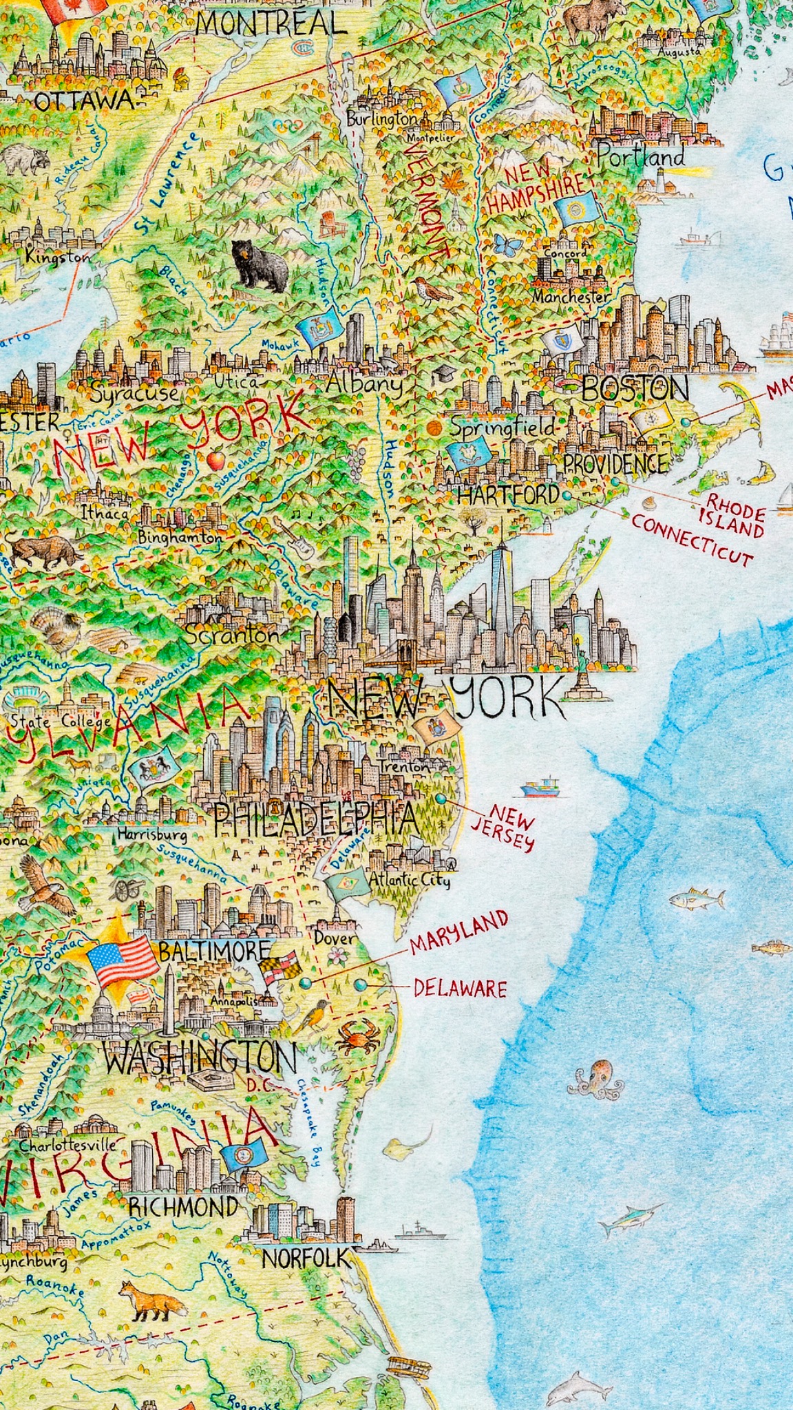 Anton Thomas Art Facebook ad: North America: Portrait of a Continent is on sale!