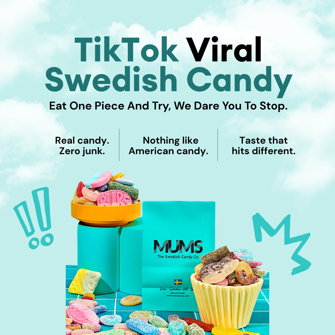 Mums - The Swedish Candy Co. Facebook ad