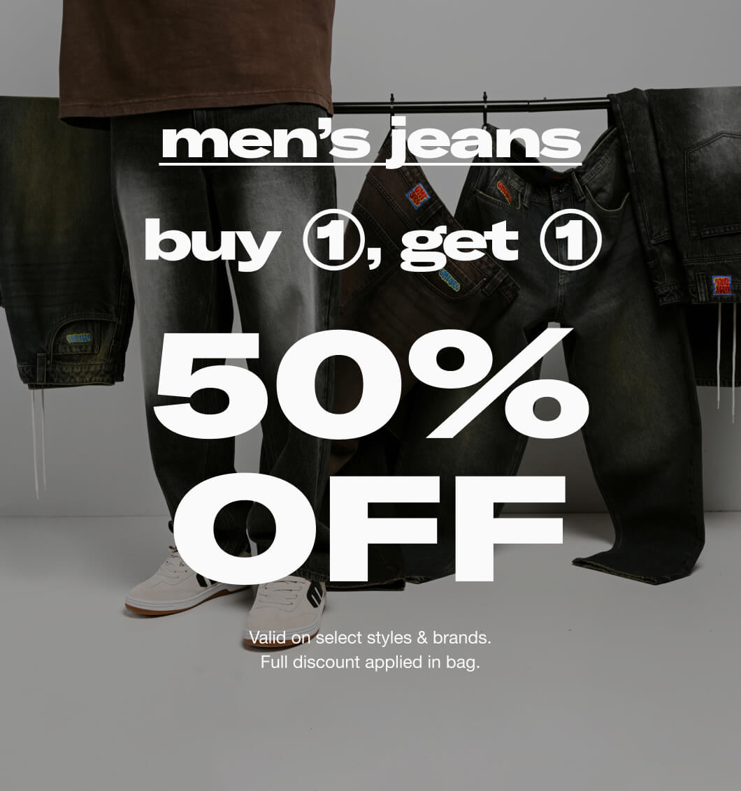 Zumiez Facebook ad: YOU NEED NEW JEANS